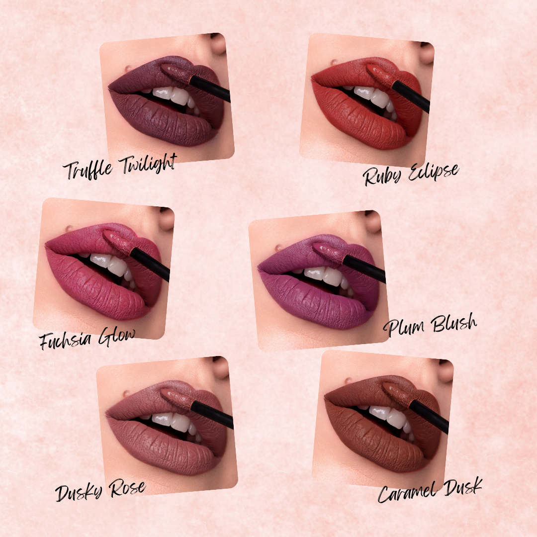 Feather Stay Liquid Lipstick - Fuchsia Glow