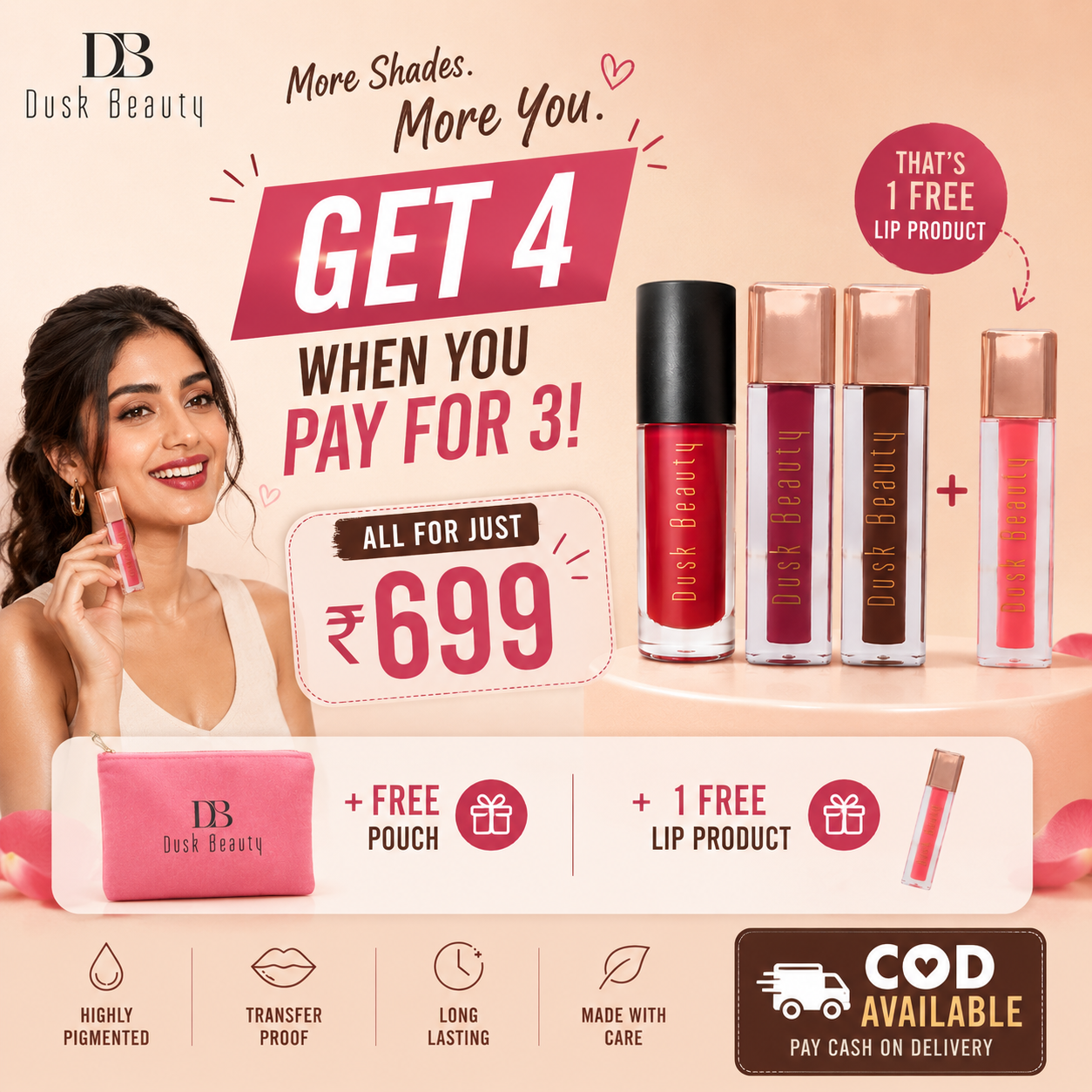 Dusk Beauty Lipstick and Lip Tint - Choose Your Own Combo